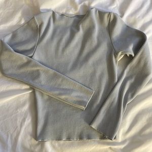 AFENDS light blue long sleeve S